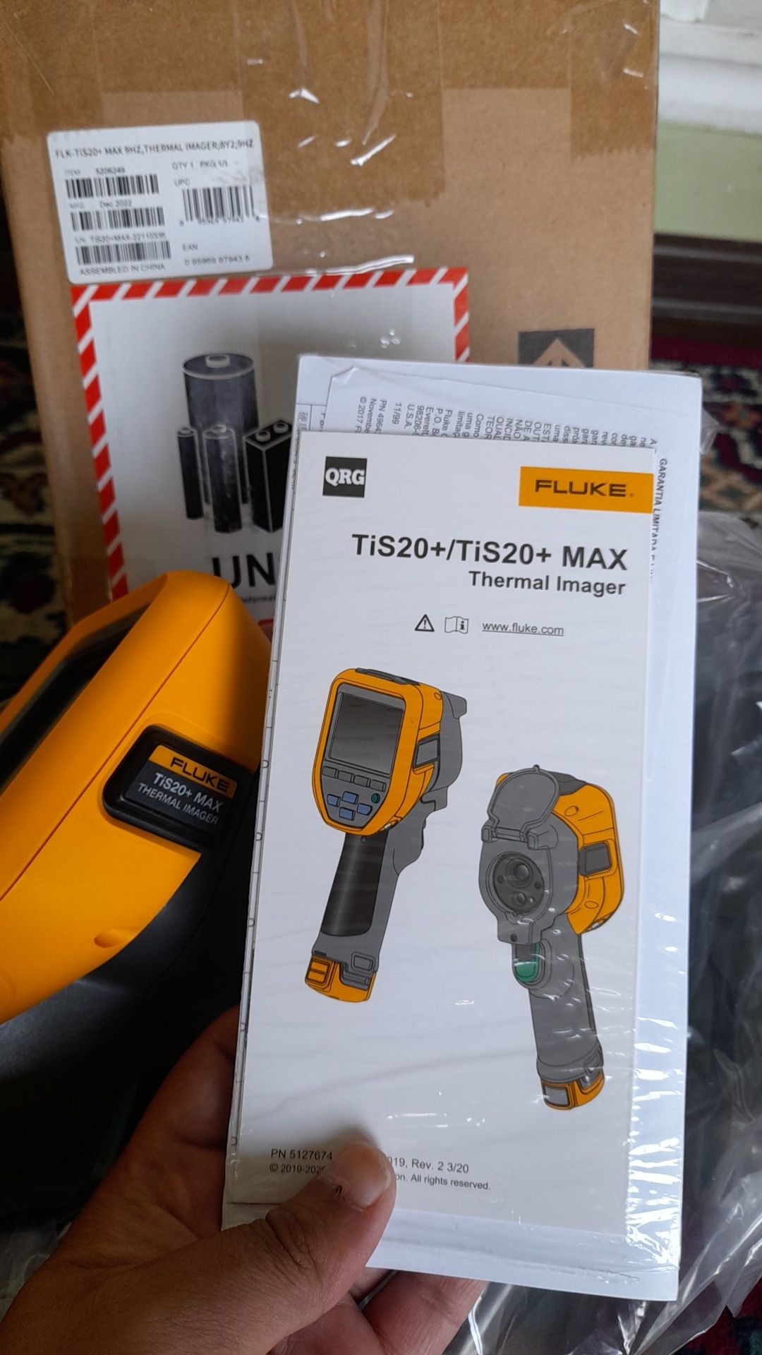 тепловизионная камера Fluke TiS20+ Max