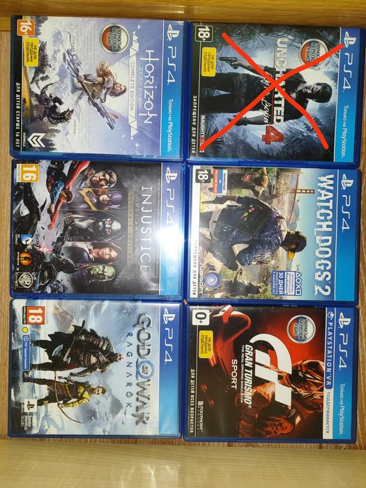 Игры для ps4 God of war,Horizon zero dawn, Assassin's Creed истоки