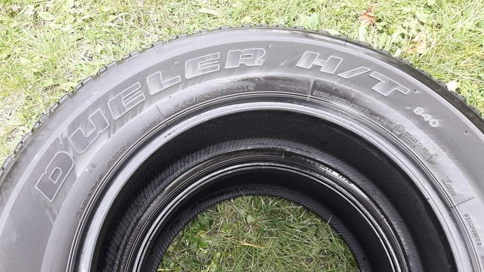 BRIDGESTONE DUELER H/T 840 2бр. 245/65/17 8мм.