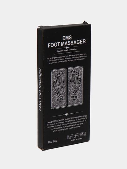 EMS Foot Massager, электрический массажёр для ног, миостимулятор