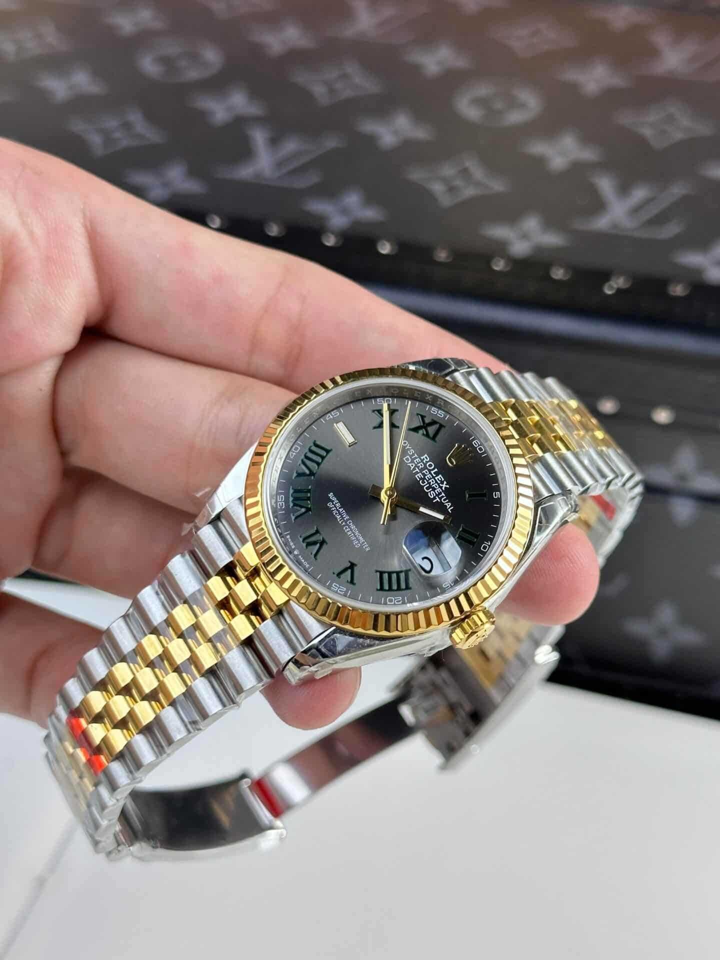 Rolex Datejust Wimbledon 36mm