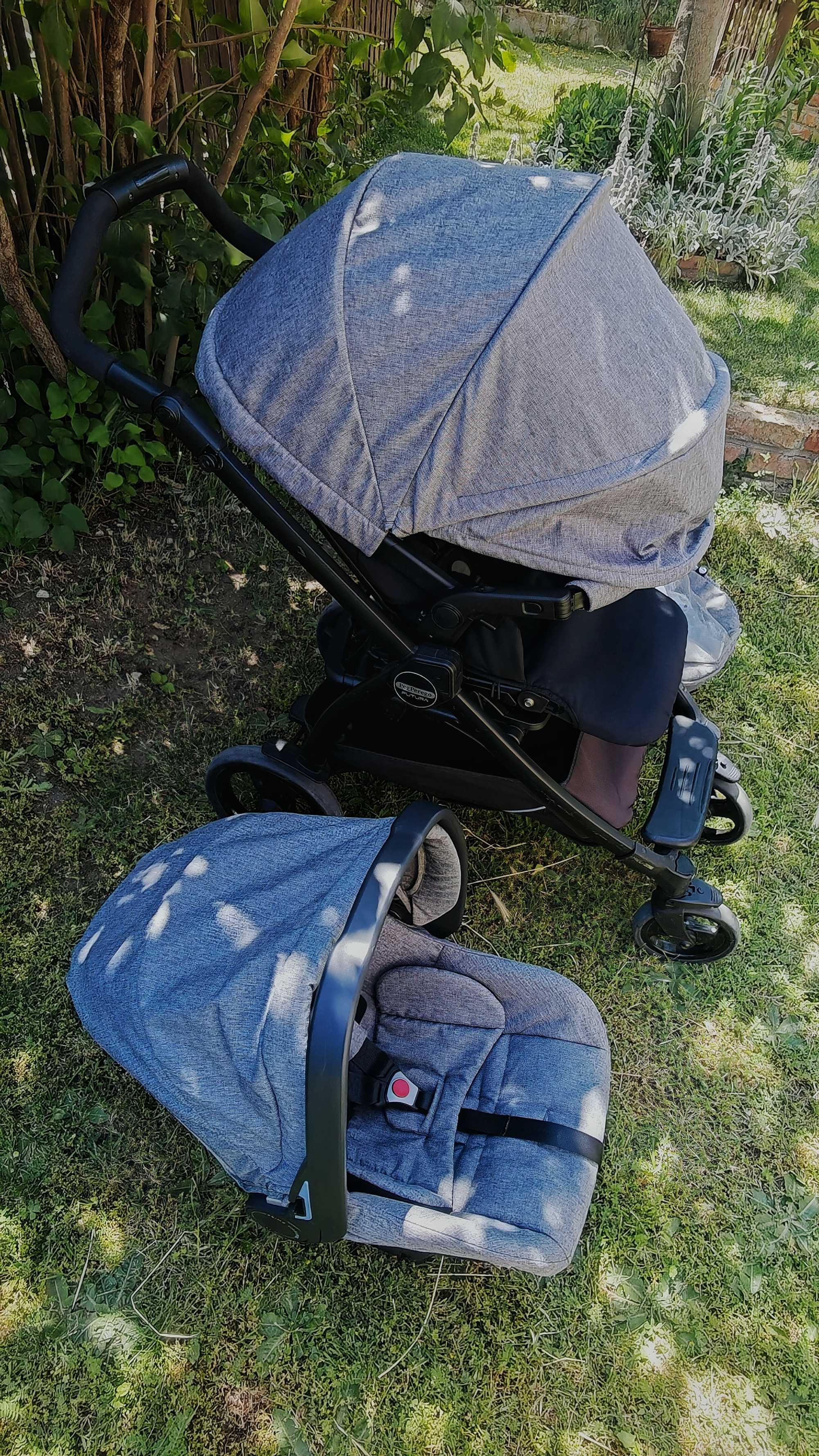 Комбинирана Количка 3 в 1 Peg Perego Futura Modular +подарък дъждобран