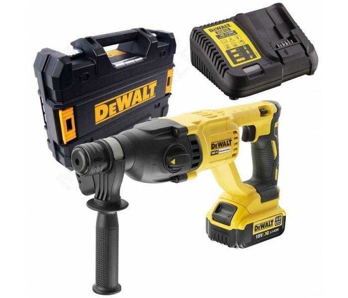 Акумулаторен перфоратор DEWALT DCH133M1 18V Батерия 4Ah Зарядно Куфар