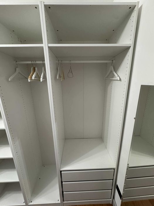 Dulap alb modern modular – 175x237x58 cm