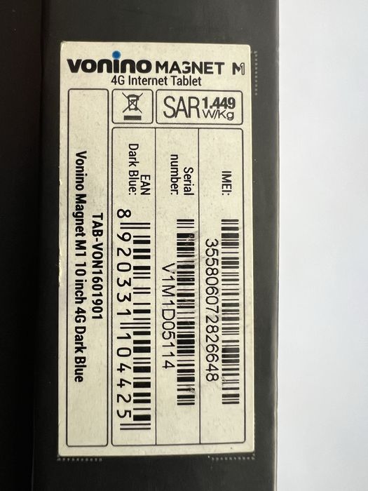 Tableta Vonino Magnet M1 cu Sim