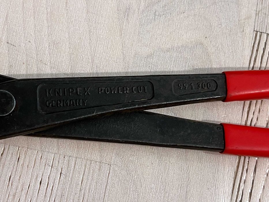Cleste pentru constructori Knipex 300mm maner plastic - original