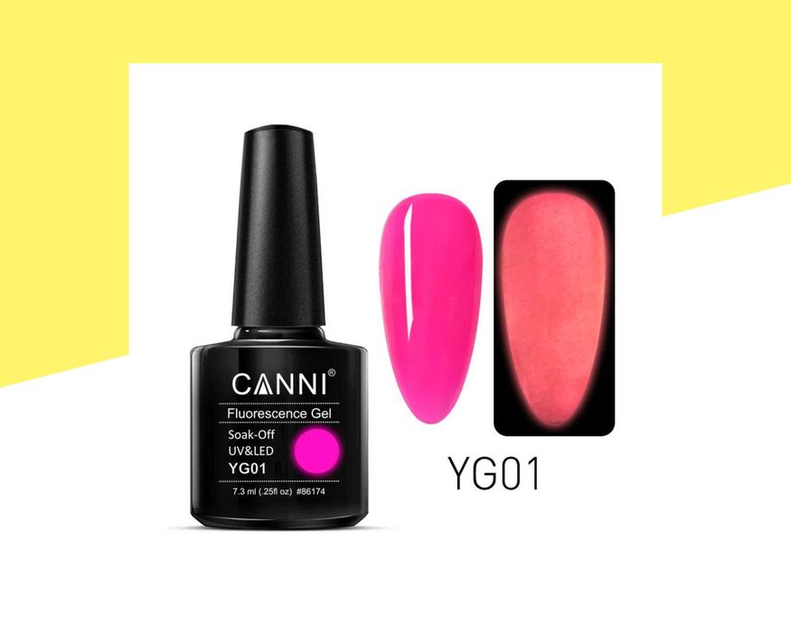 Професионален UV/LED флуоресцентен гел лак CANNI
