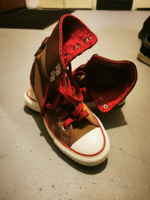 Converse chuck taylor Elsie roldown XHI pine brown 540295-200 womens