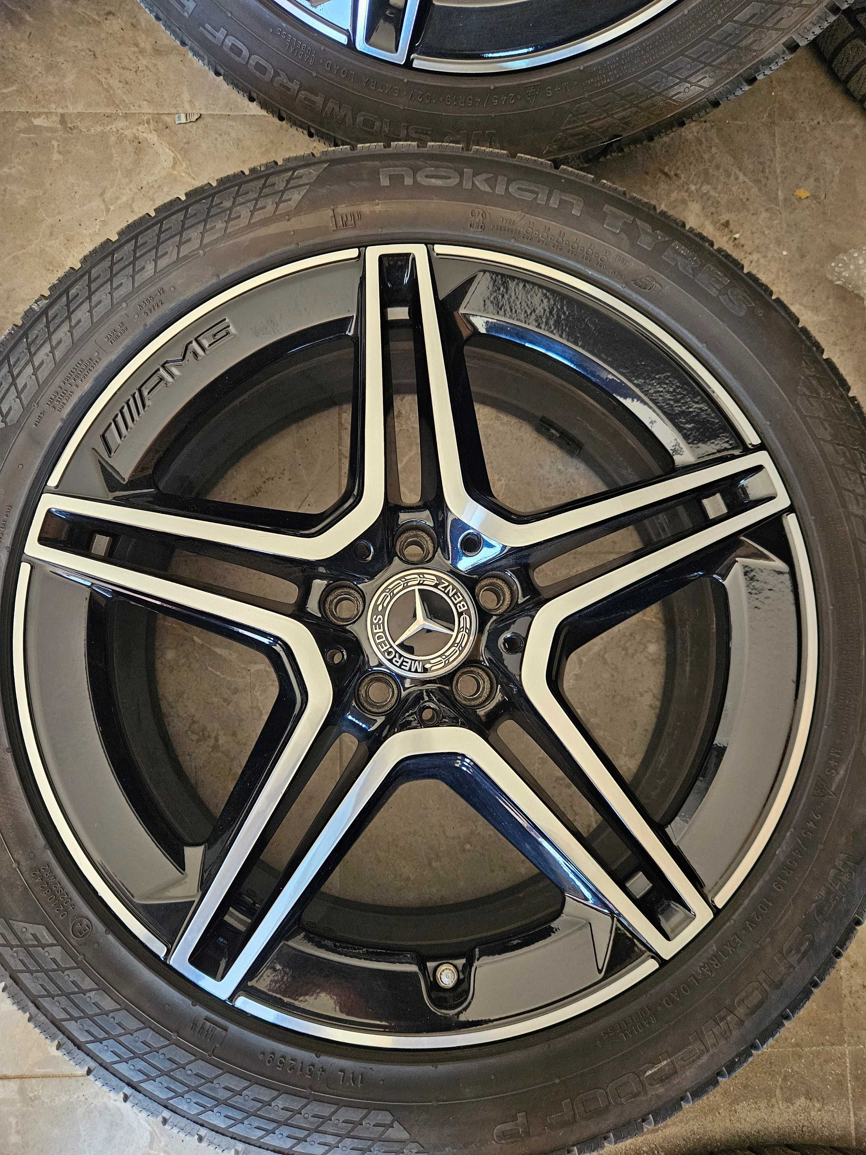 Оригинални ДЖАНТИ 19" 8J  5X112 Mеrcedes AMG