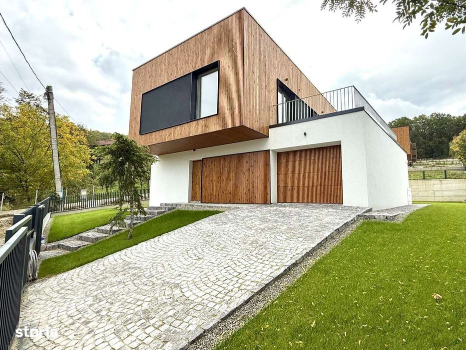 Casă Premium P+E, 500 mp teren zona lacului din Brădet