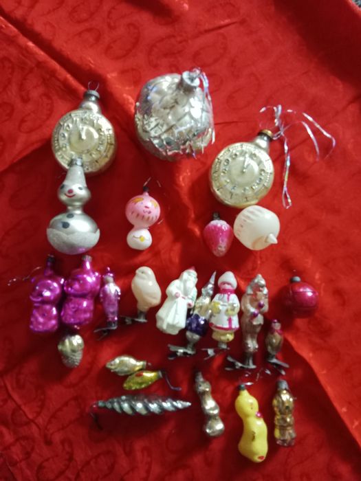 Ёлочные игрушки СССР