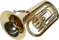 Eufoniu profesional 4 pistoane Karl Glaser Bb Baritonhorn auriu