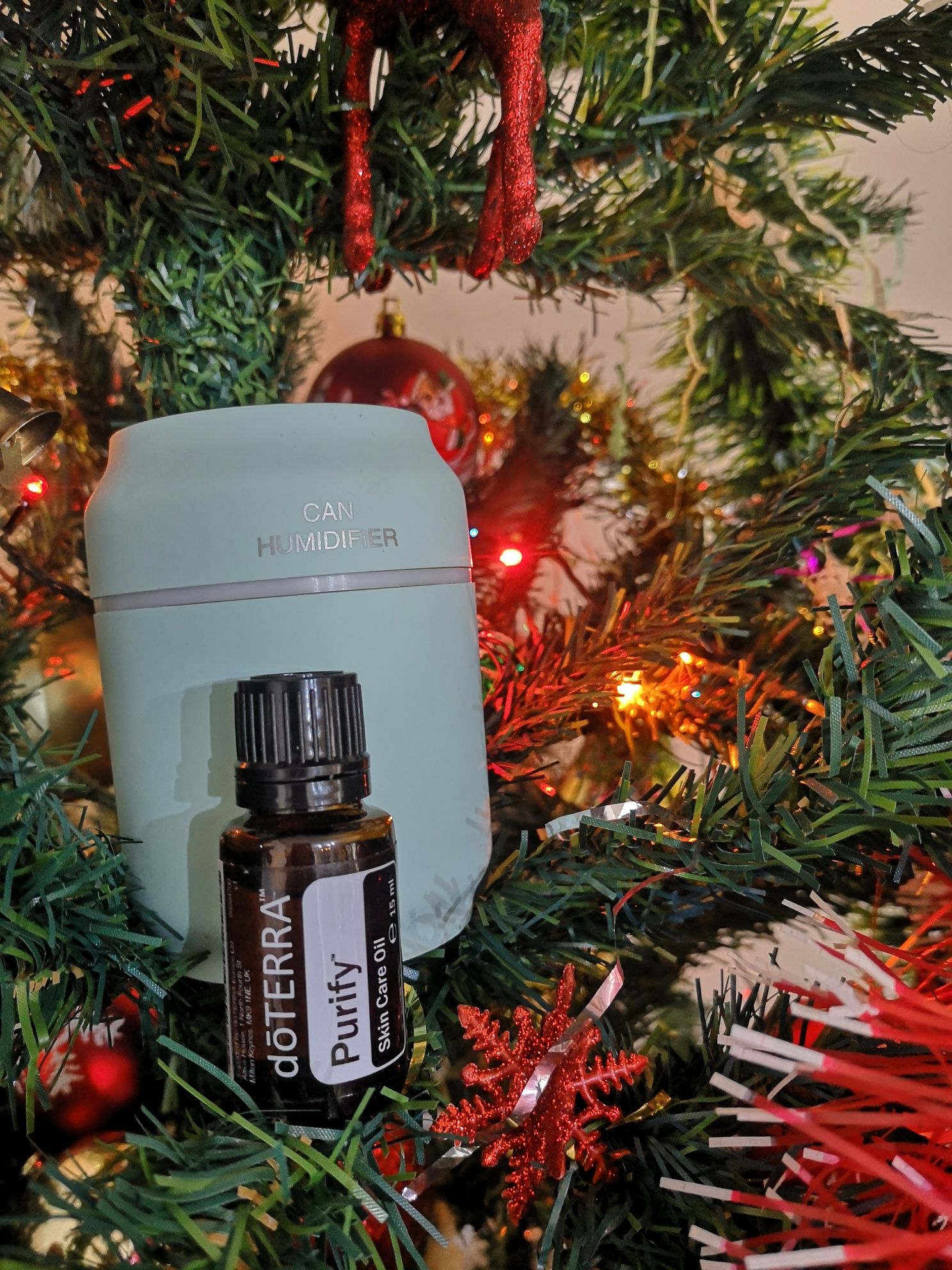 Дифузер Humidifier и три масла етерични масла