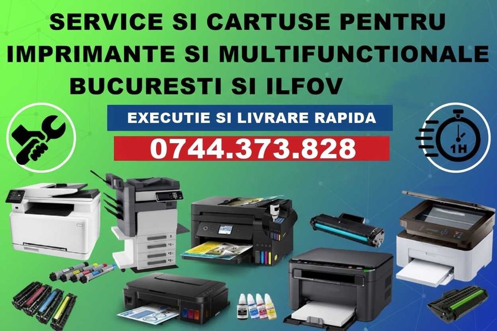 Reparatii imprimante copiatoare Service rapid Bucuresti Sector 6 Ilfov