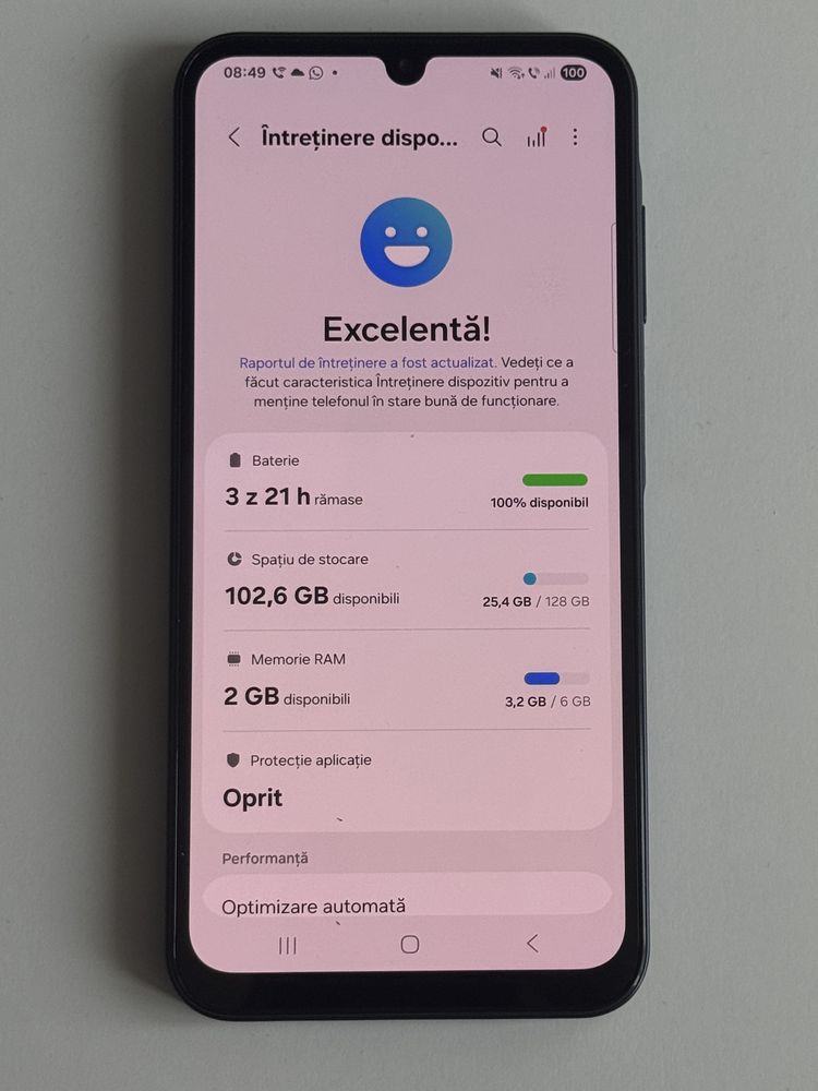 Telefon Samsung Galaxy A25 5G 128GB 6GB RAM
