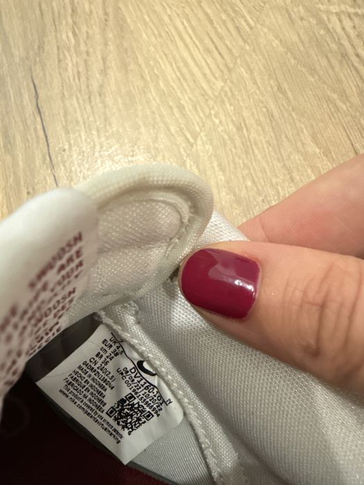 кецове Nike Dunk Low (бордо/off white)
