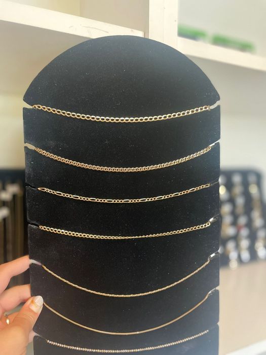 Lanțuri bărbătești aur 14k (tec)