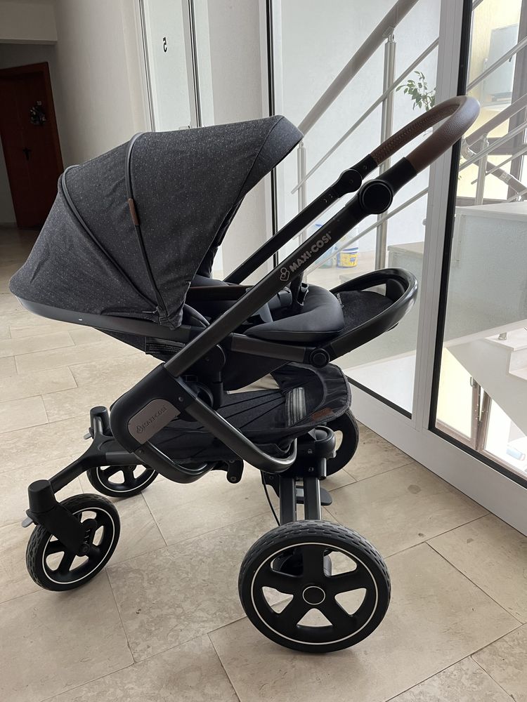 Maxi Cosi Nova 4 + кош за кола + Family fix