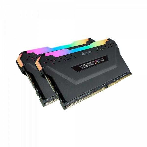 ! ОЗУ RAM CORSAIR RGB PRO 64 ГБ (2x32 ГБ) DDR4 DRAM 3600 цена с НДС