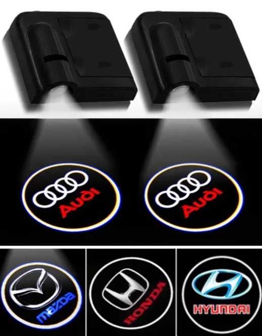 LED лого проектор за врата vw bmw audi mercedes мерцедес бмв logo ауди