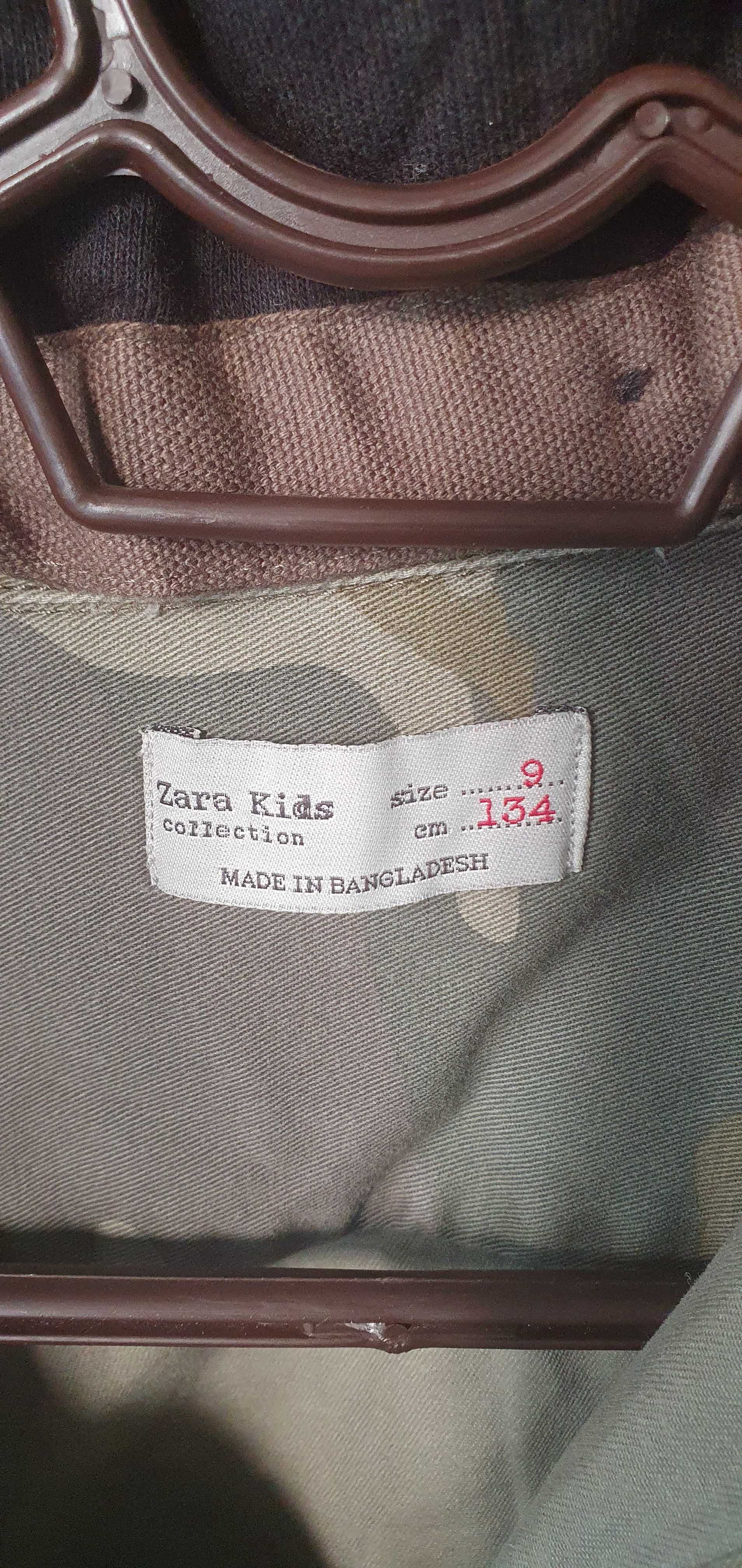 Jacheta Zara tip camasa, marime 9 ani