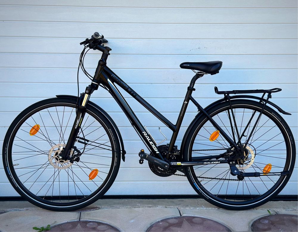 Vand Bicicleta RALEIGH,impecabila,frane hidraulice,echip DEORE!