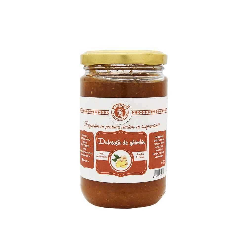 Dulceata de ghimbir preparata arhaic, 314ml/340gr