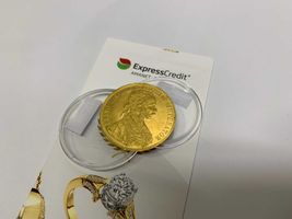 Moneda aur 24K 13.96g Franc Iosif (AG17 Tomesti B28808)