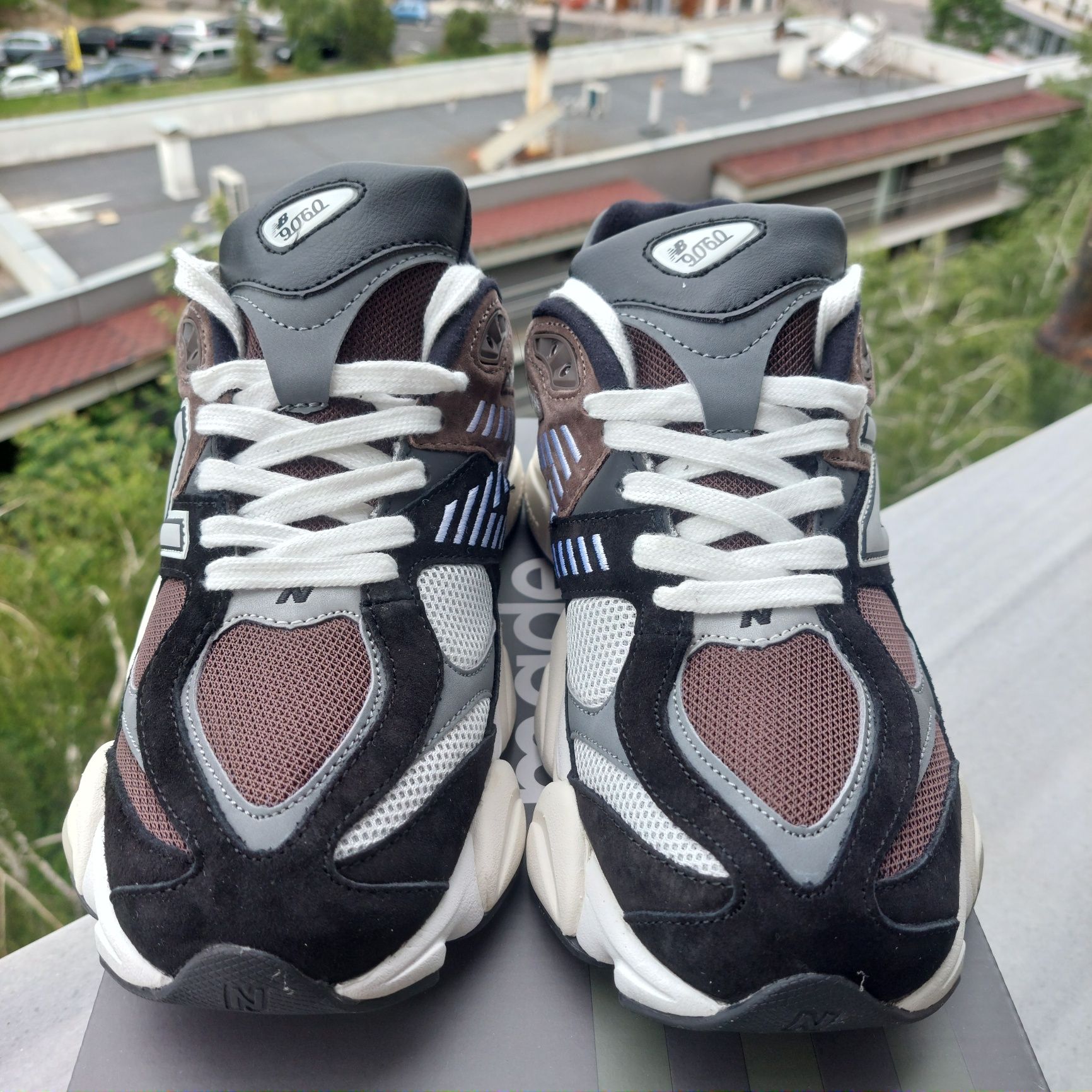 New Balance 9060 Black and Brown