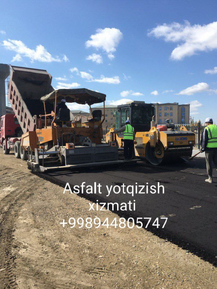 Asfalt yotqizish ximati Navoiy