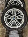 Roti jante bmw  x4 M original 18  cu anvelope 245/50/18 de vara dunlop