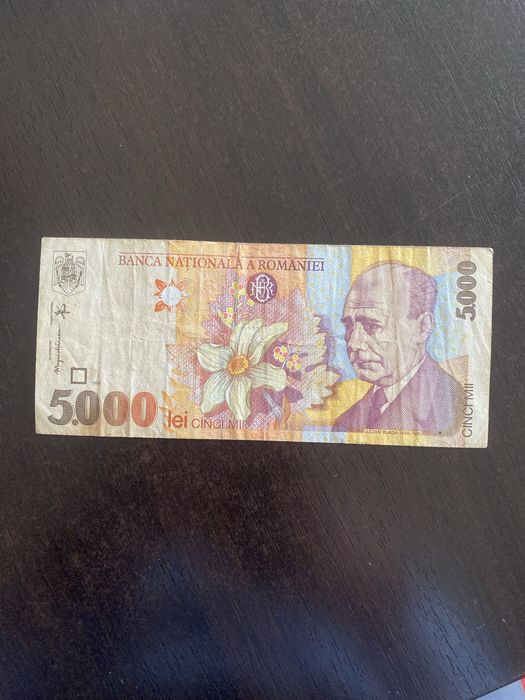 bancnota de 5 mii de lei