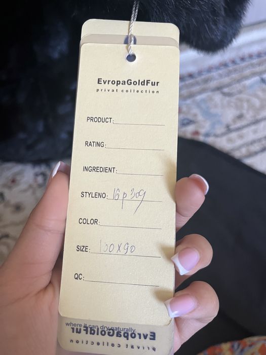 Норковая шуба новый