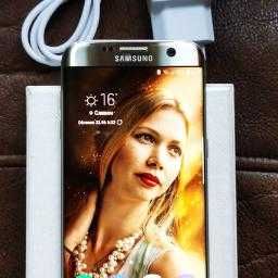 SAMSUNG Galaxy S7 EDGE Silver edition-Топ състояние.Английска сглобка