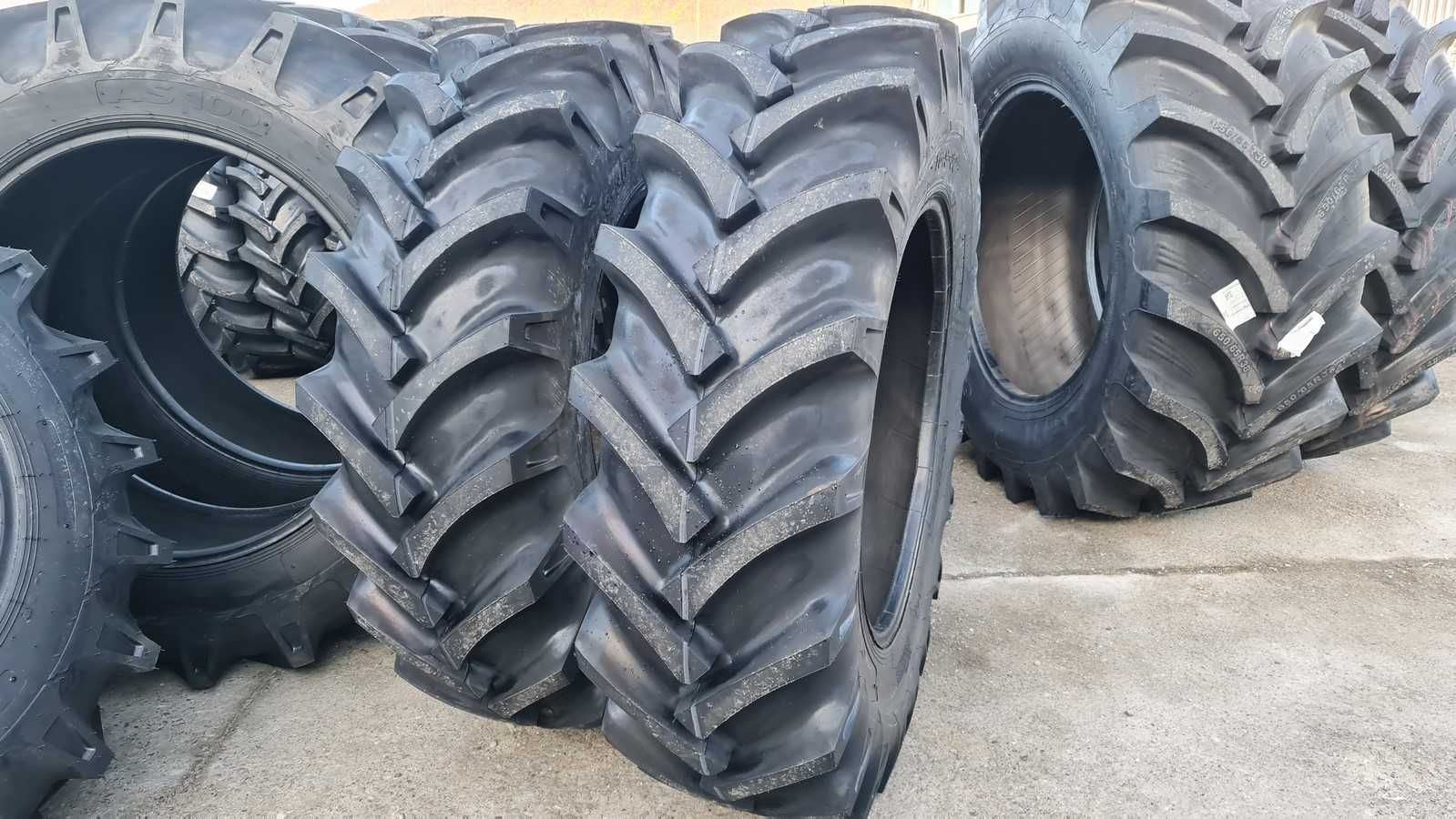 Anvelope noi GTK 16.9-30 10 pliuri cauciucuri tractor spate