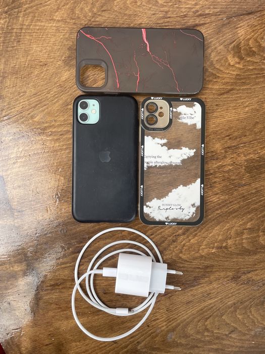 Iphone 11 128 gb green зелен 100% оригинална батерия