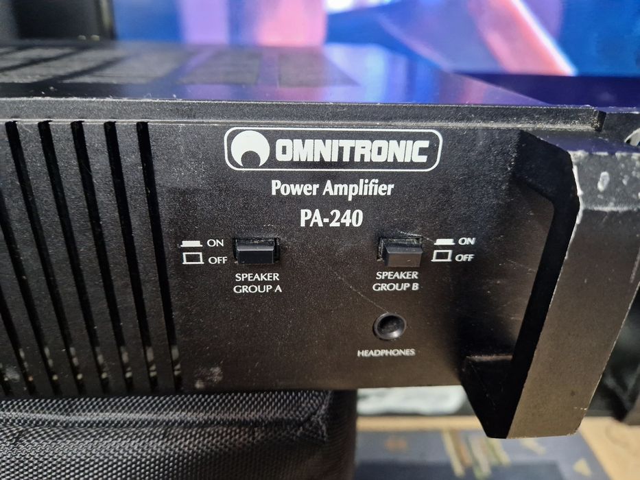 Putere omnitronic pa240 (nu dynacord ,rcf,)