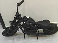 Motocicleta electrica pentru copii 5-9 ani Chopper HYPER GOGO, NEGRU