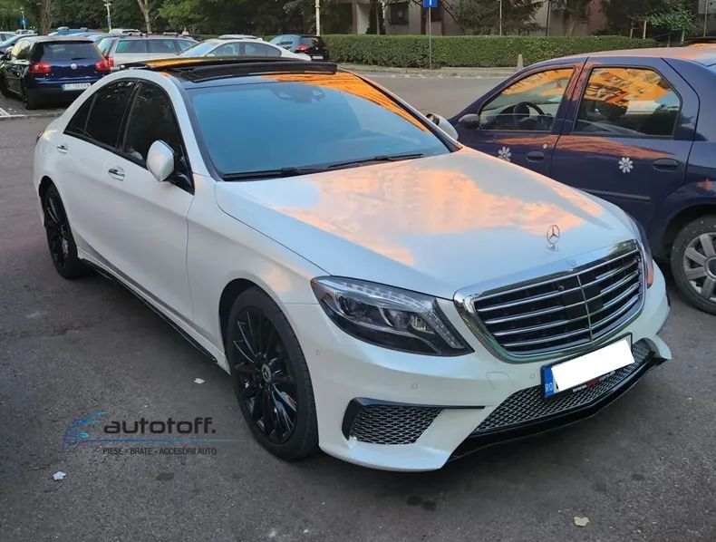 Grila centrala Mercedes S-Class W222 (2013-2020) S63 S65 Design Chrome