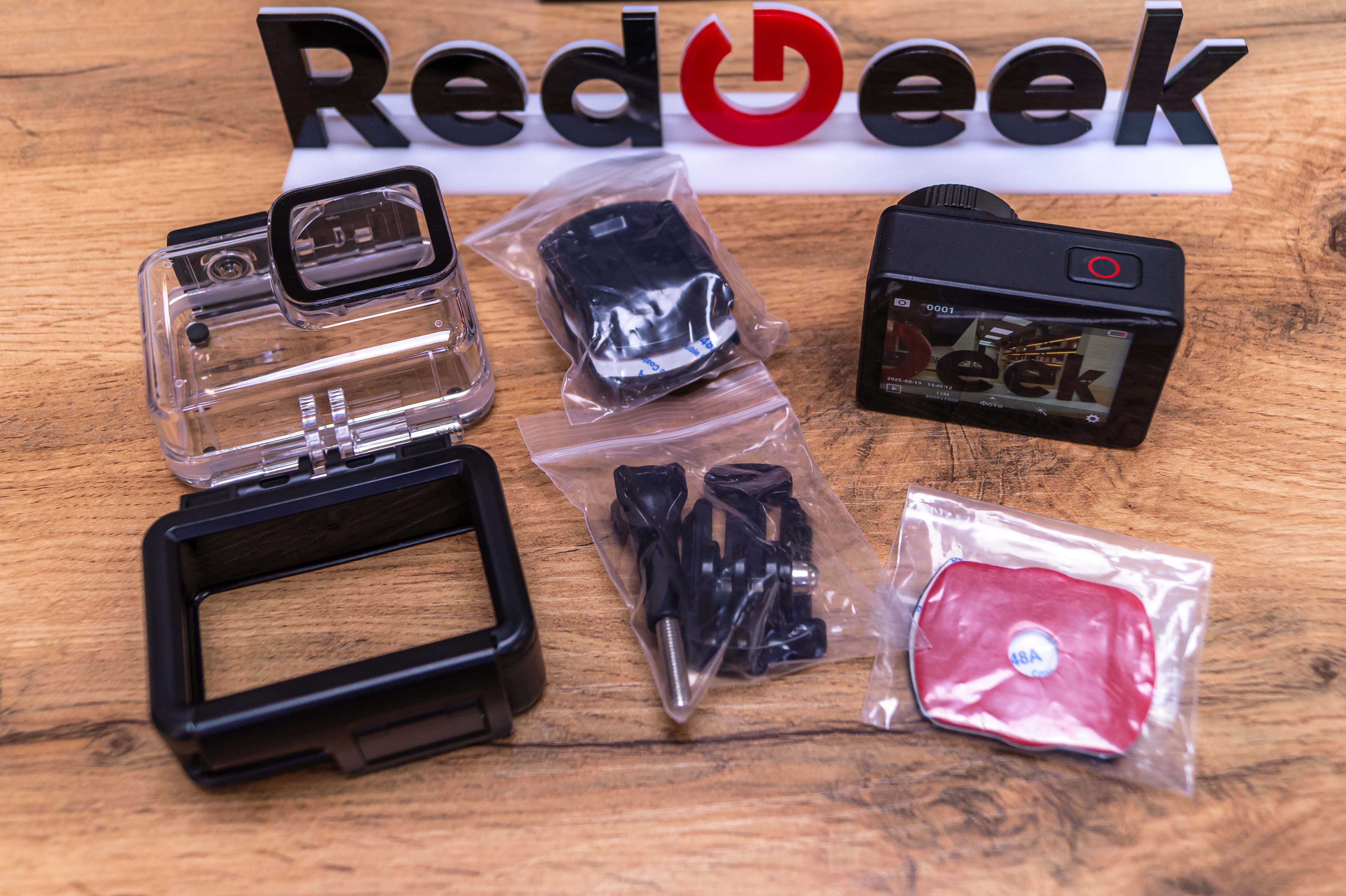 Новая ACTION CAMERA SJ10PRO DUAL SCREEN Распечатанный Магазин Red Geek