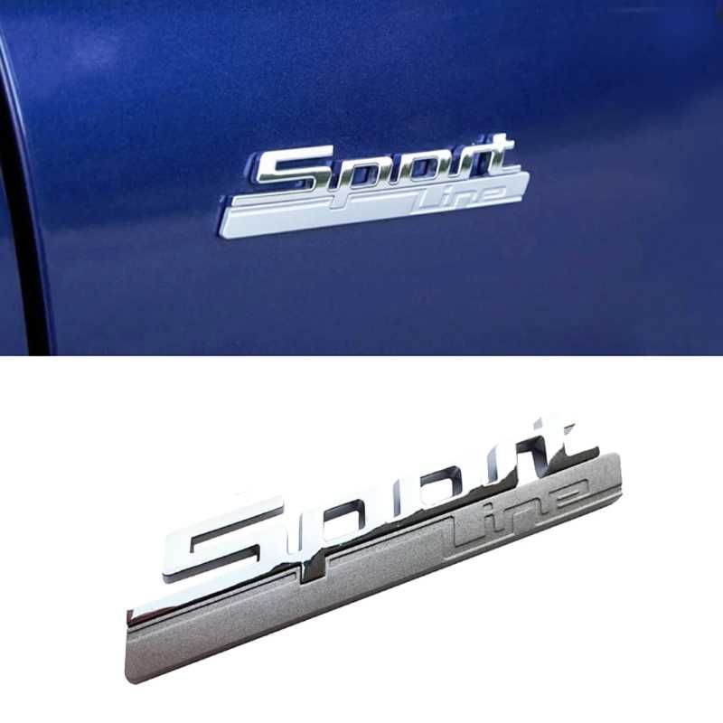 Embleme Luxury line, Sport line pentru aripa BMW
