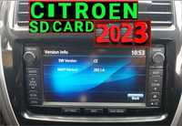 2023 SD card Citroen C4 Aircross C11 C12карта Ситроен навигация ъпдейт