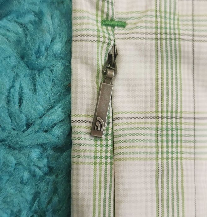 Camasa The North Face - Stripes White/Green