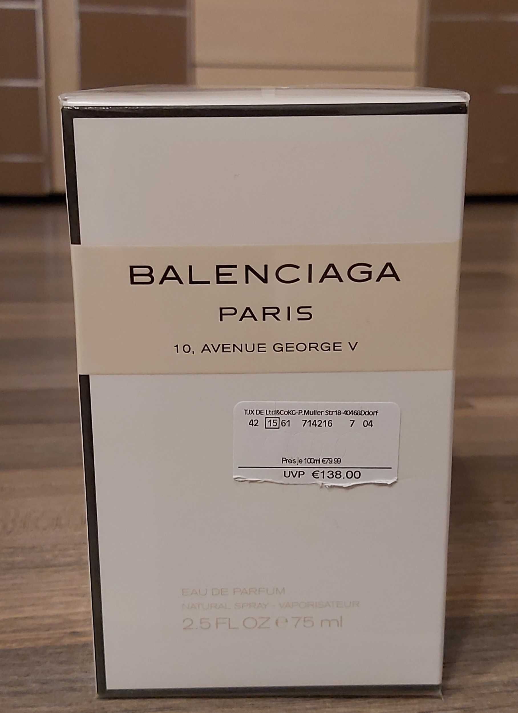 BALENCIAGA PARIS 10.Avenue George V-оригинален  дамски парфюм,75 ml