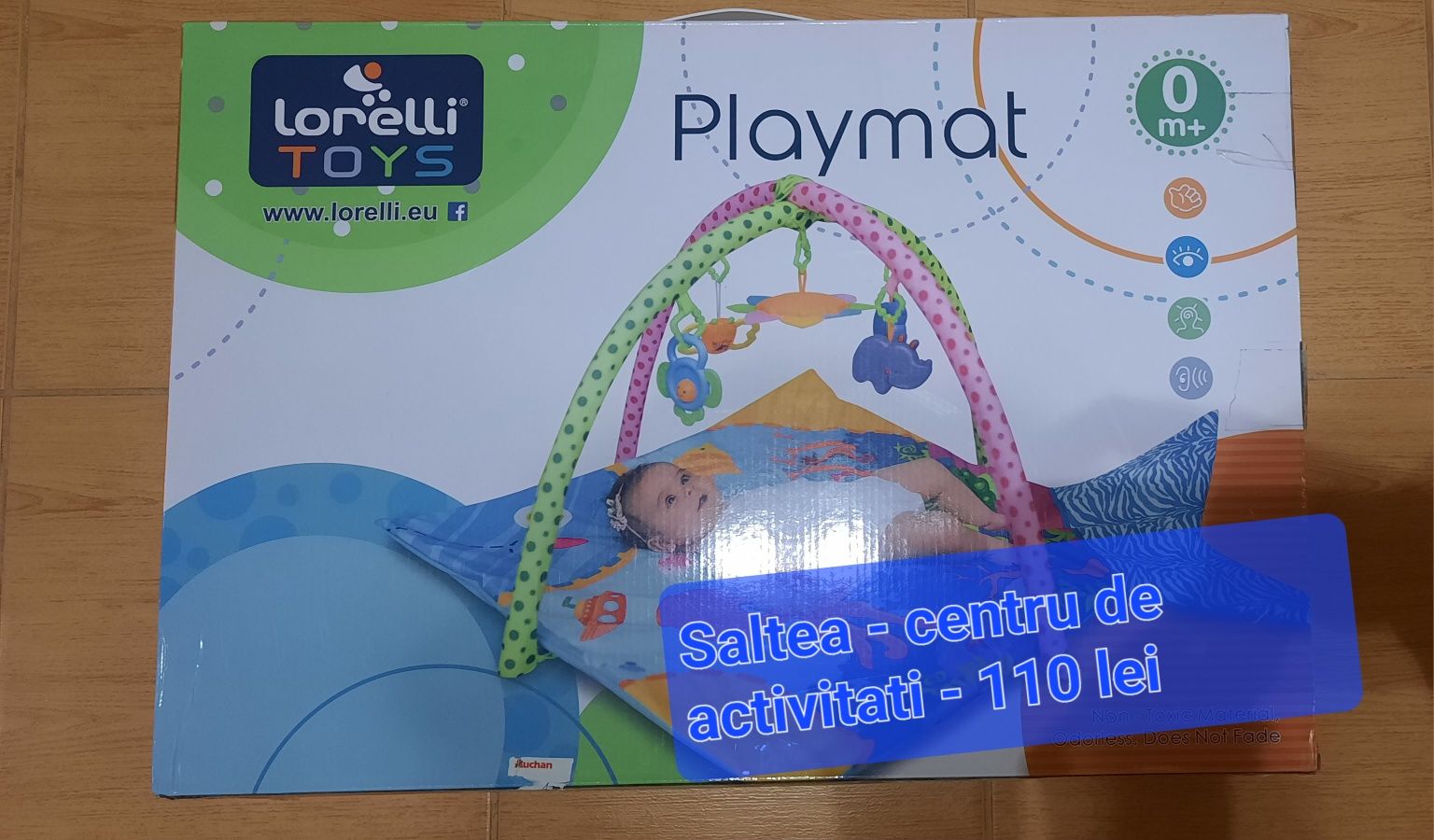 Nou - Centru de activitati bebe Playmat Lorelli Toys