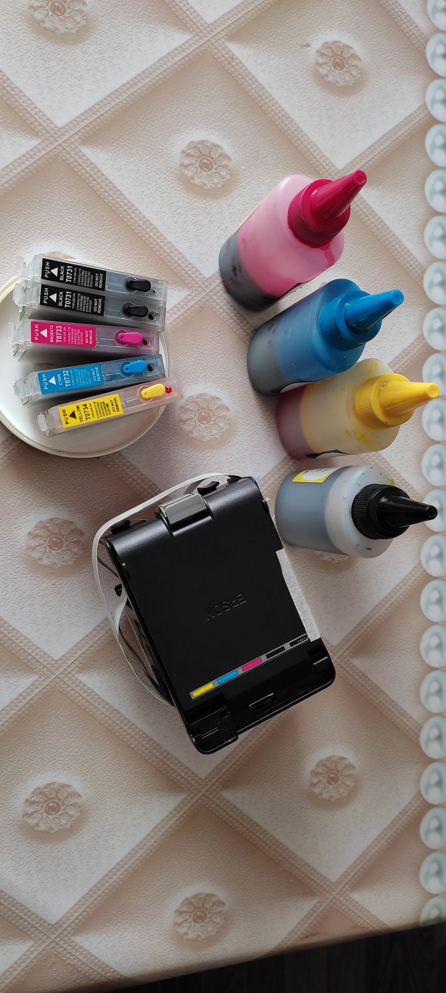 Заправляемые картриджи Epson C110