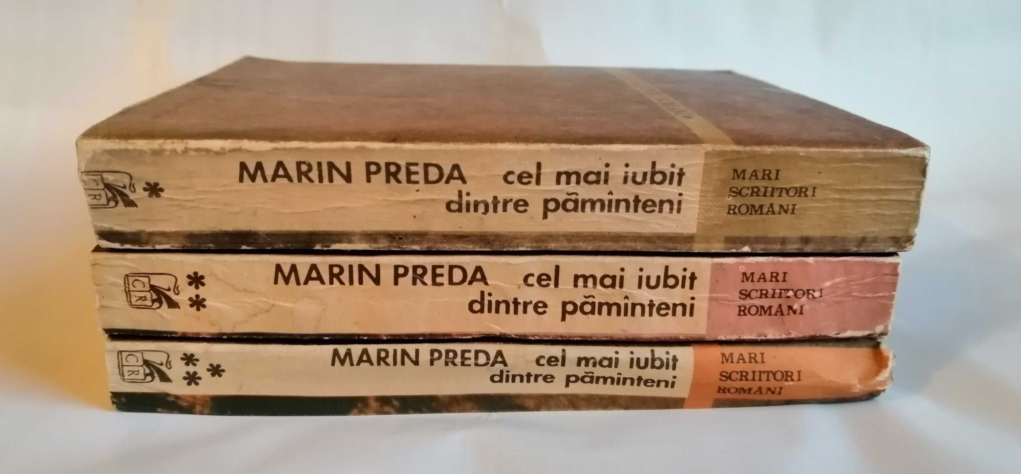 Cel mai iubit dintre pamanteni, 3 vol., Marin Preda, 1987