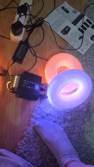 kit stele tavan, 1064 fire 0.75/1/1.5mm, aplicatie + telecomanda