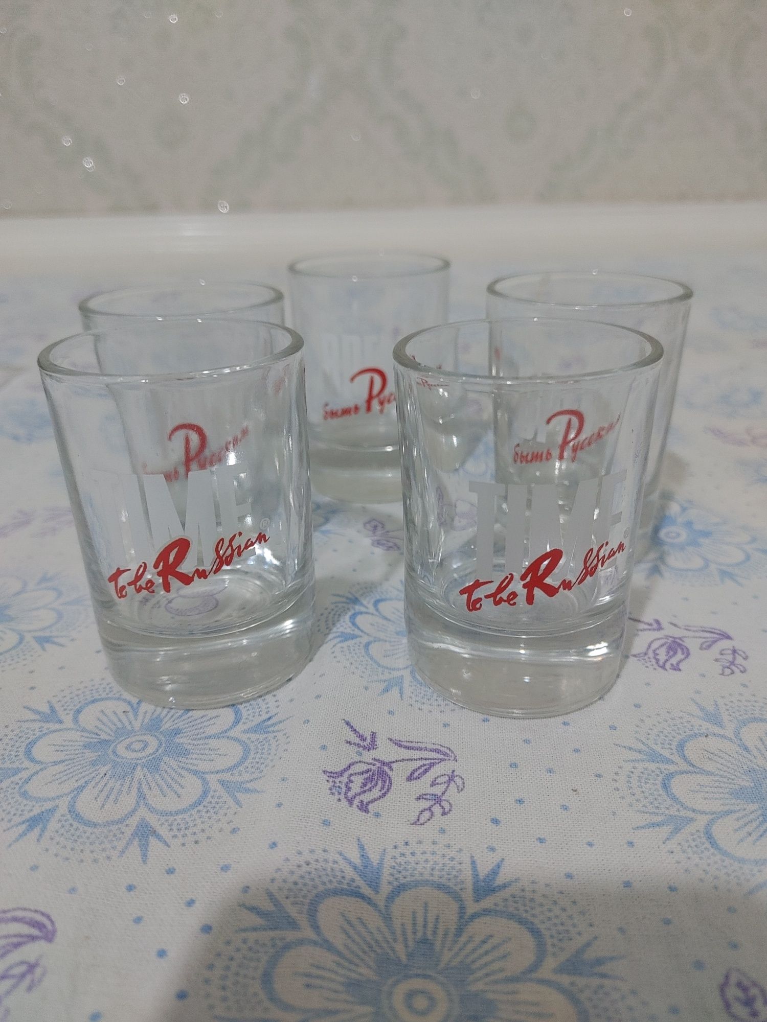 Рюмки фирменный разные