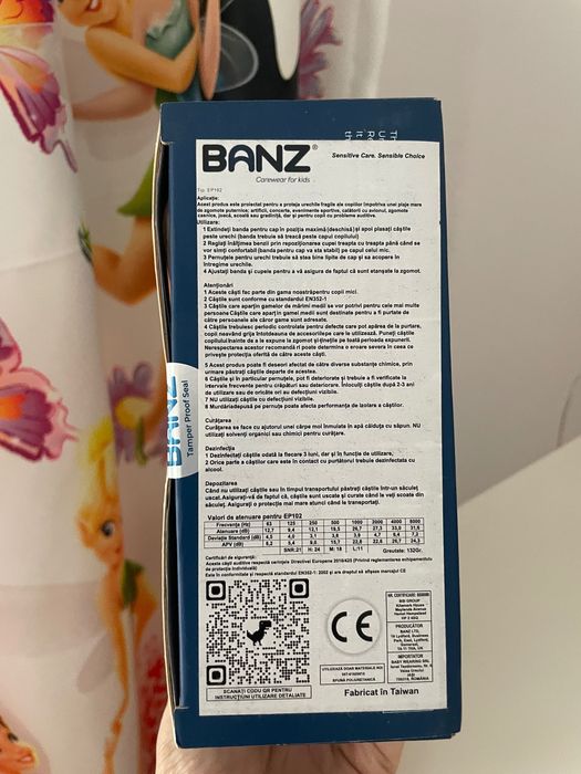 Casti antifonice pentru bebelusi si copii, Banz, Bubzee, 3-36 luni